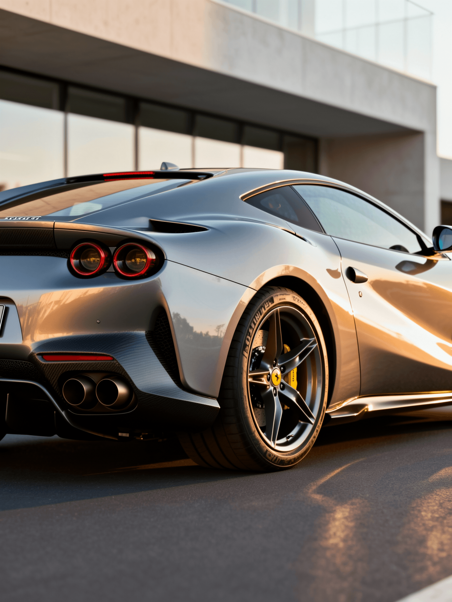 Ferrari 812 Competizione fidelity benchmark by FLUX.2 Flex