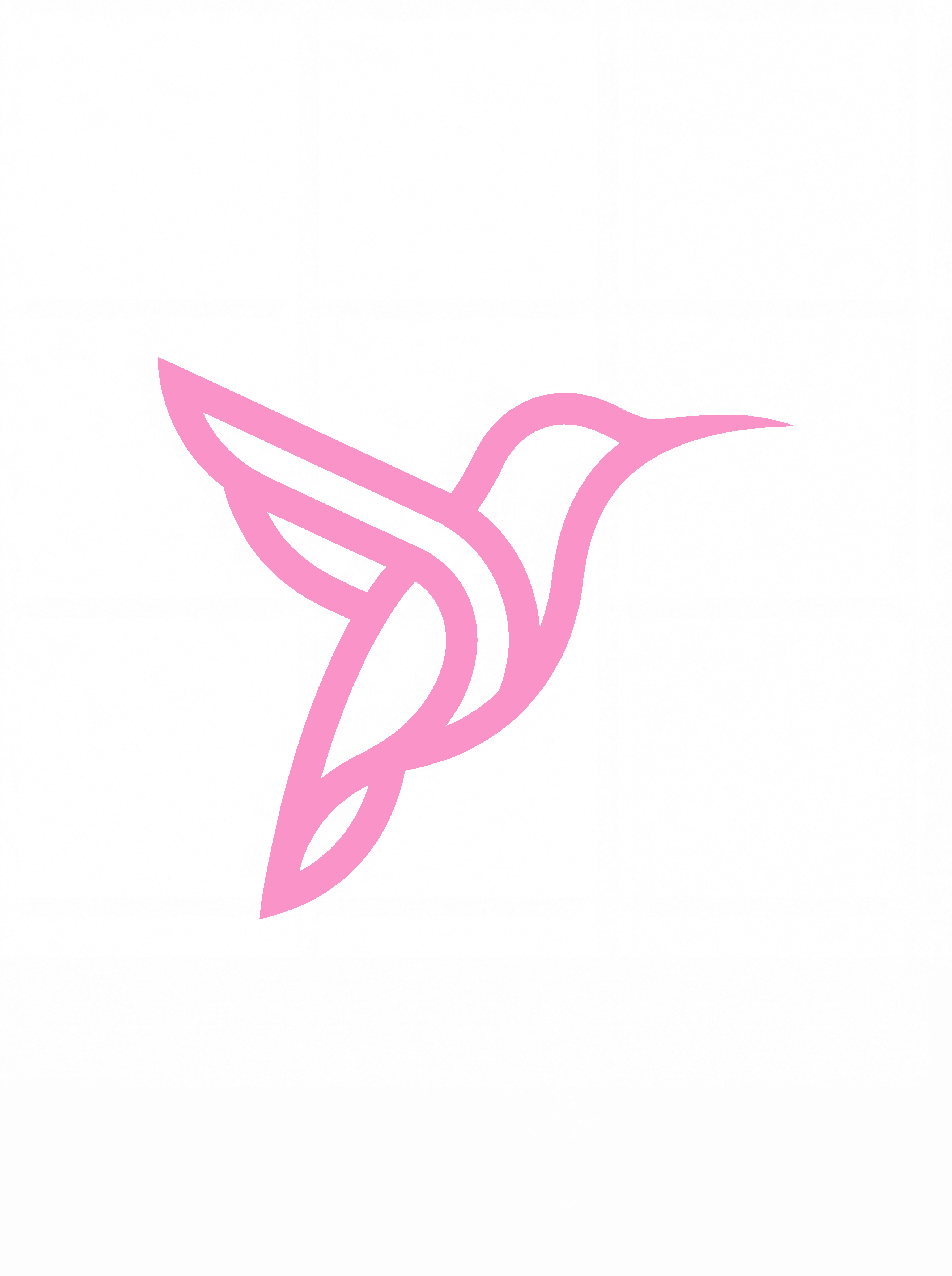 Minimal hummingbird logo comparison by Nano Banana 2