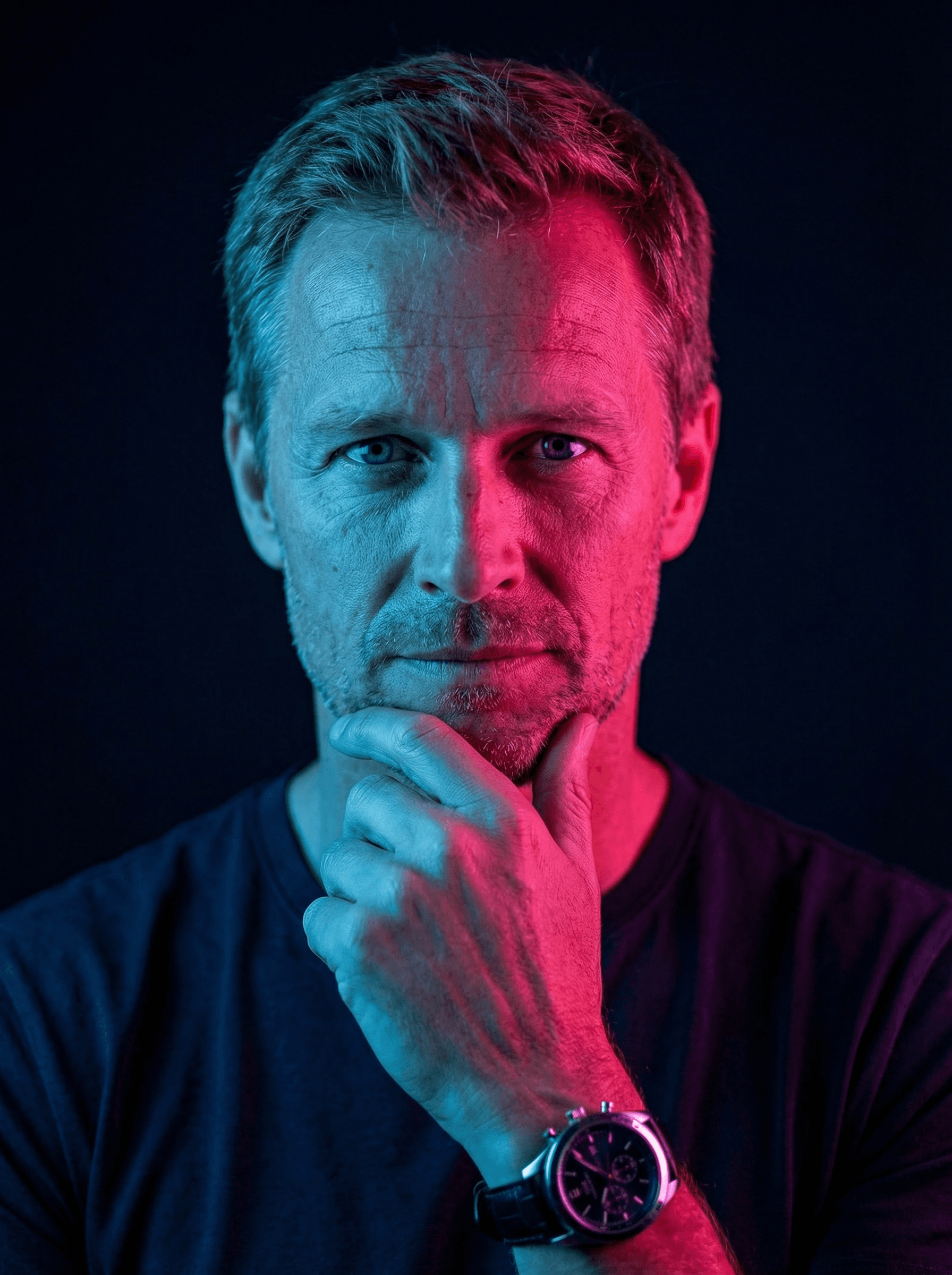 Image-to-image output generated from a portrait reference