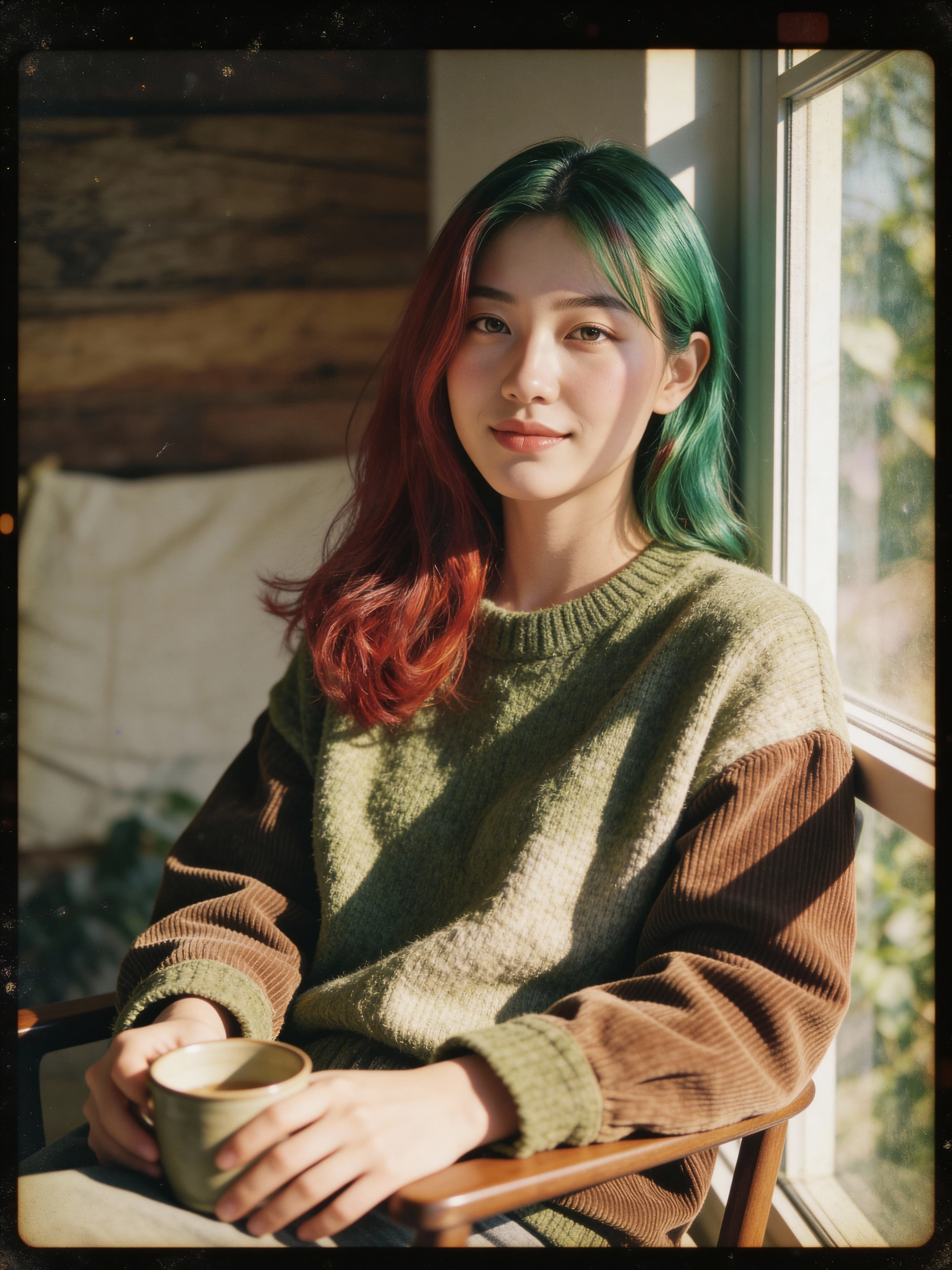 Example: earthy editorial portrait