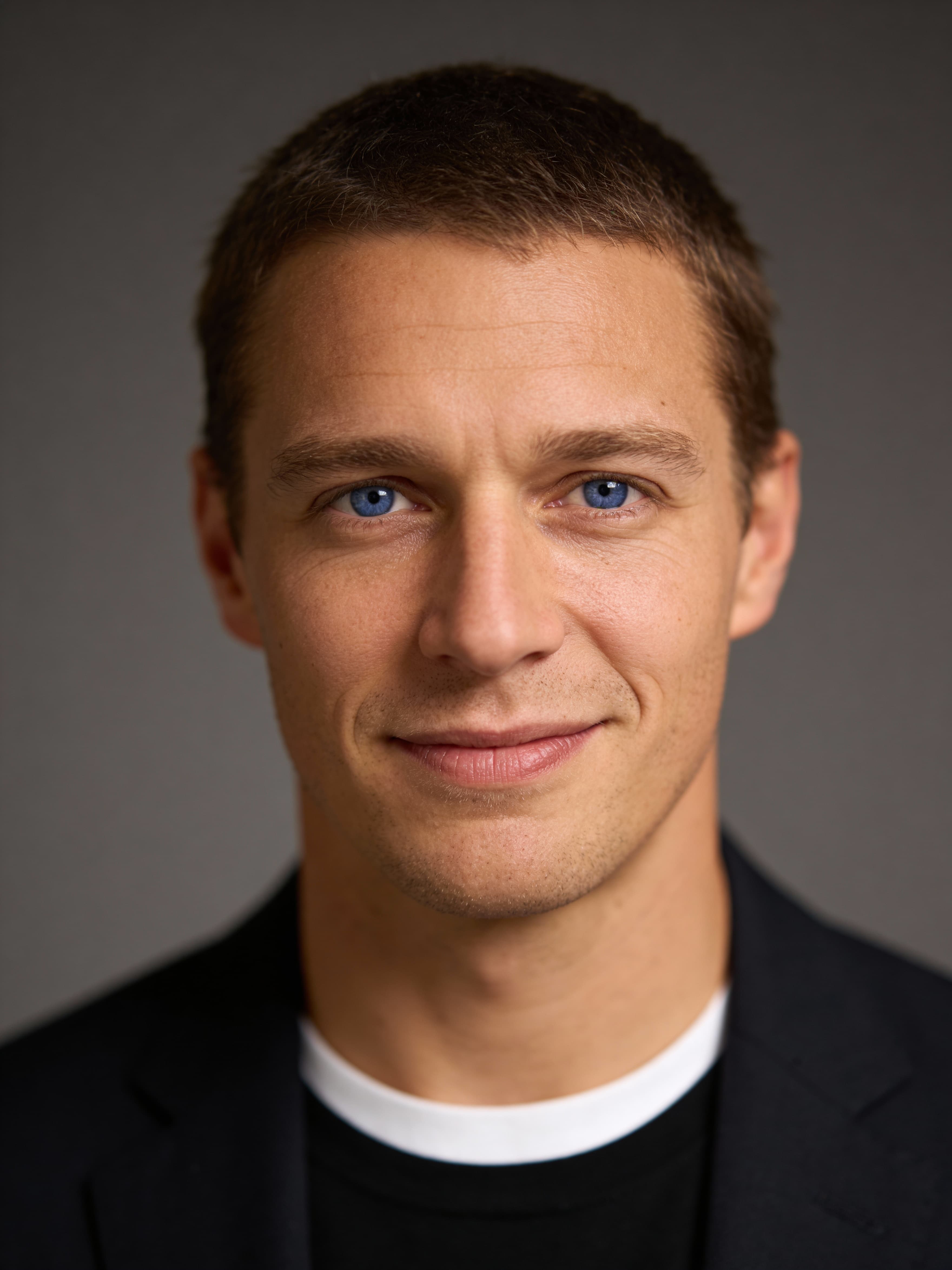 Example: classic professional studio headshot