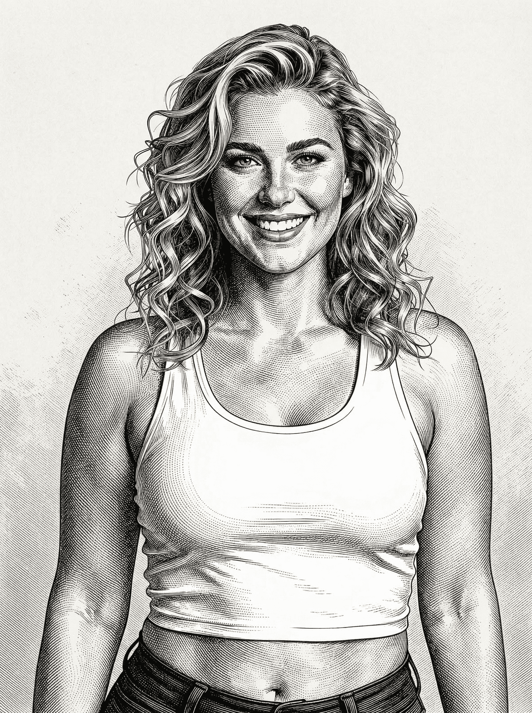 Example: Gustave Dore portrait illustration