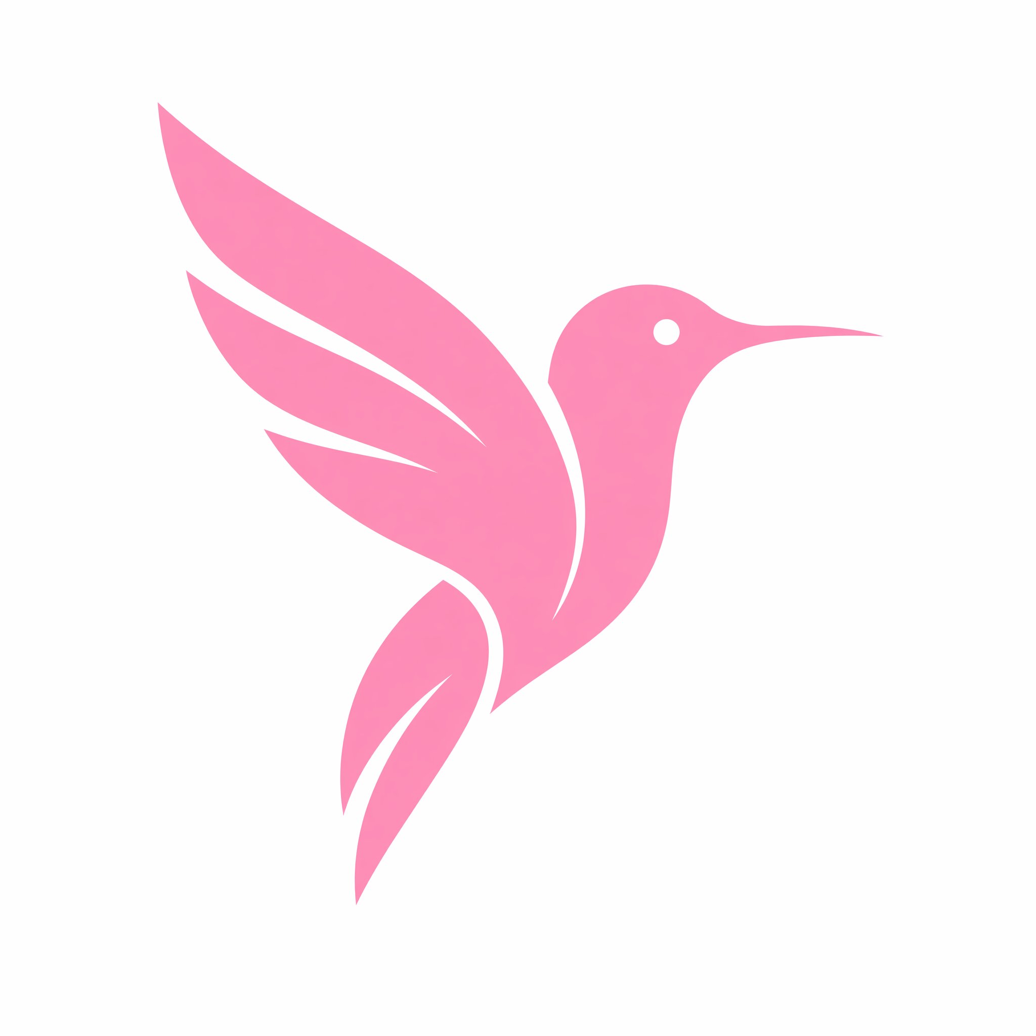 Minimal hummingbird logo generated by GPT Image 2