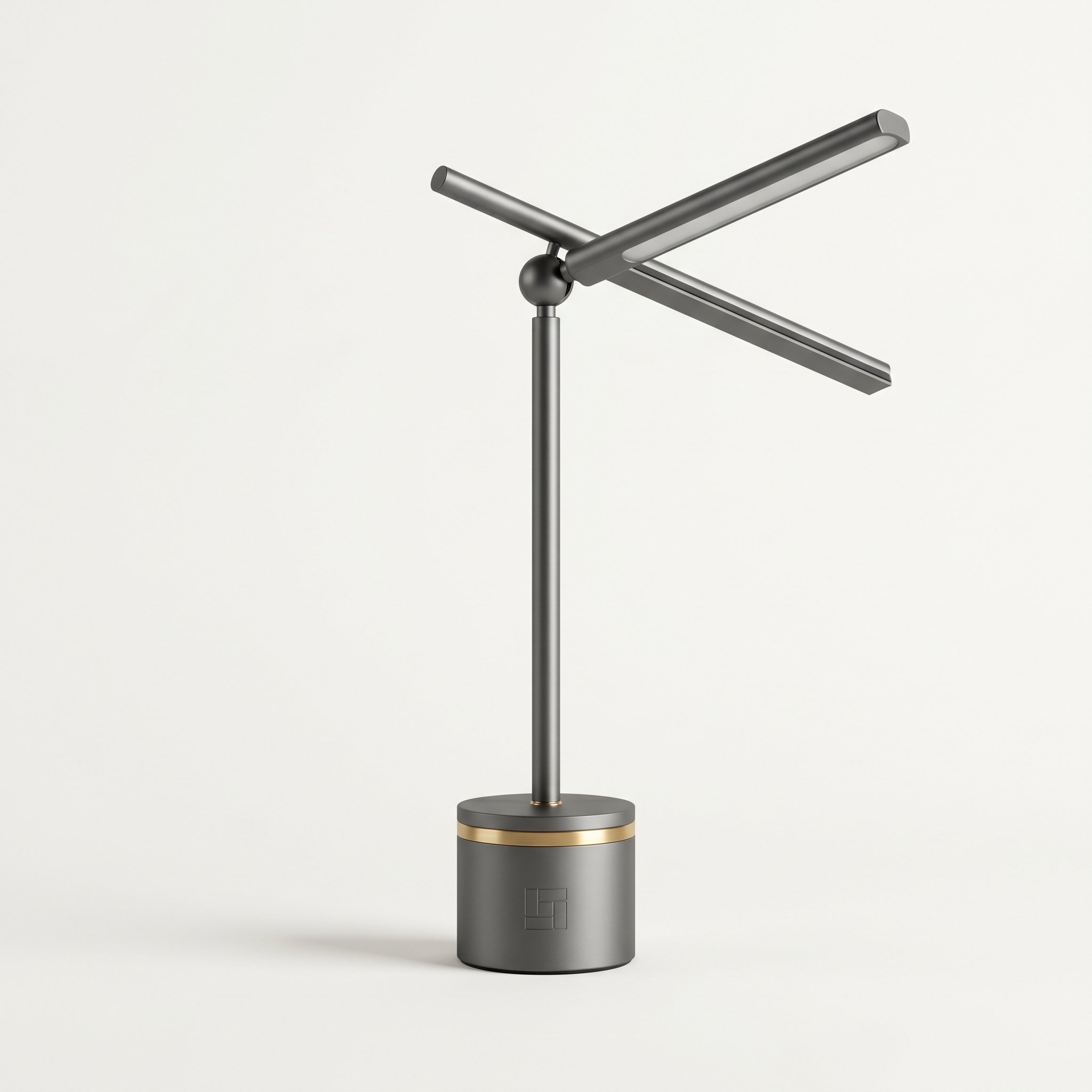 Magnetic desk lamp reference for product ad tests