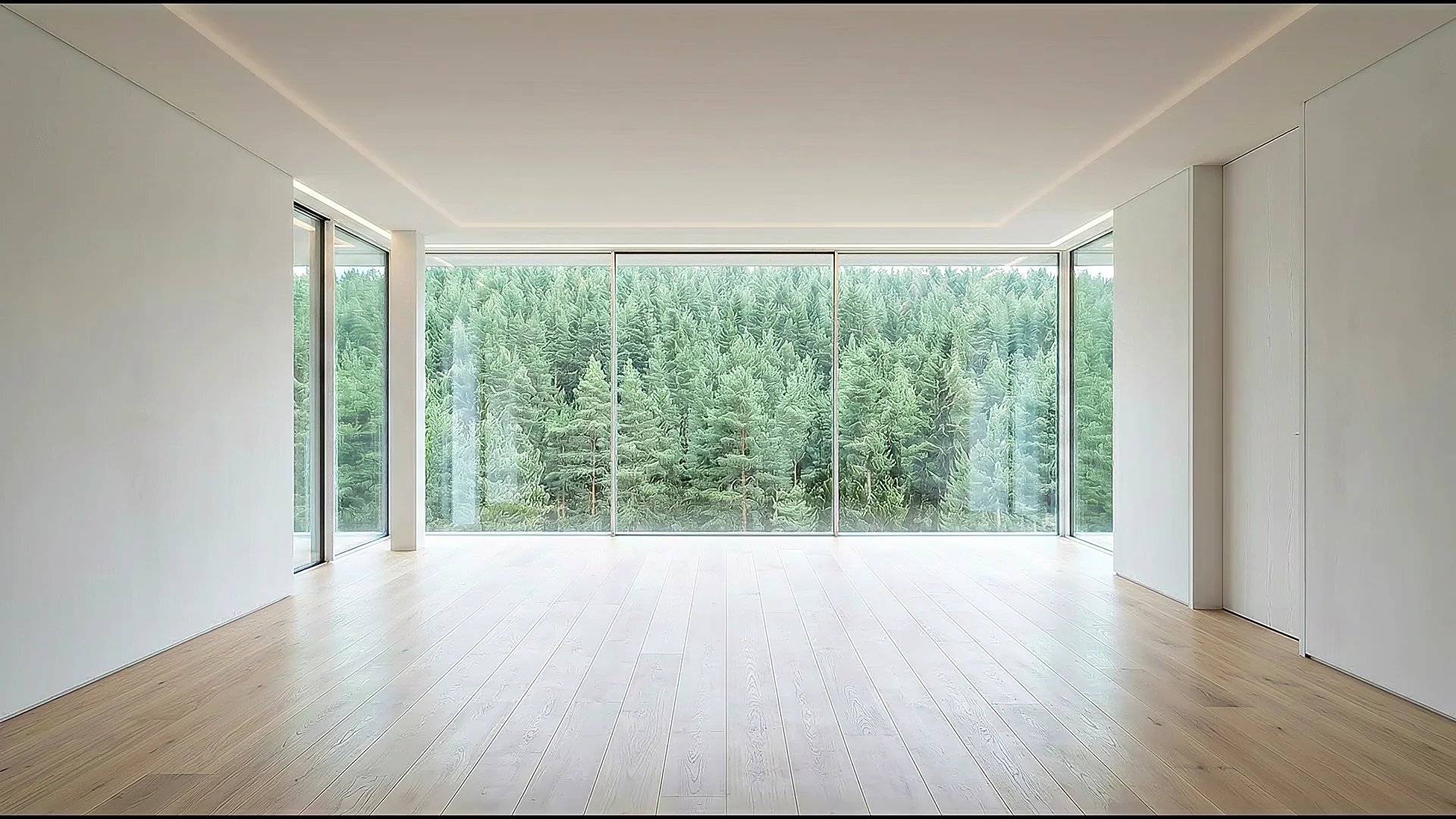 Comparativa de transición de habitación con primer y último fotograma con Veo 3.1 Lite