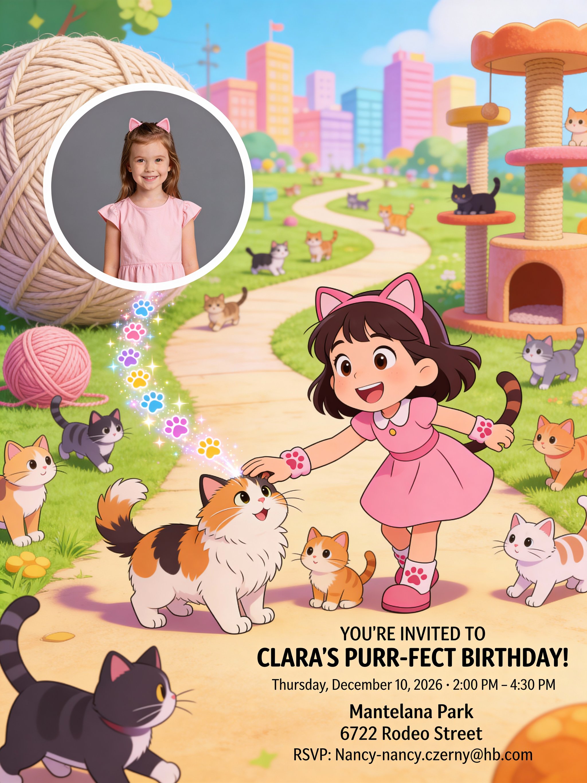 Underwater birthday invitation with ocean accents and photo