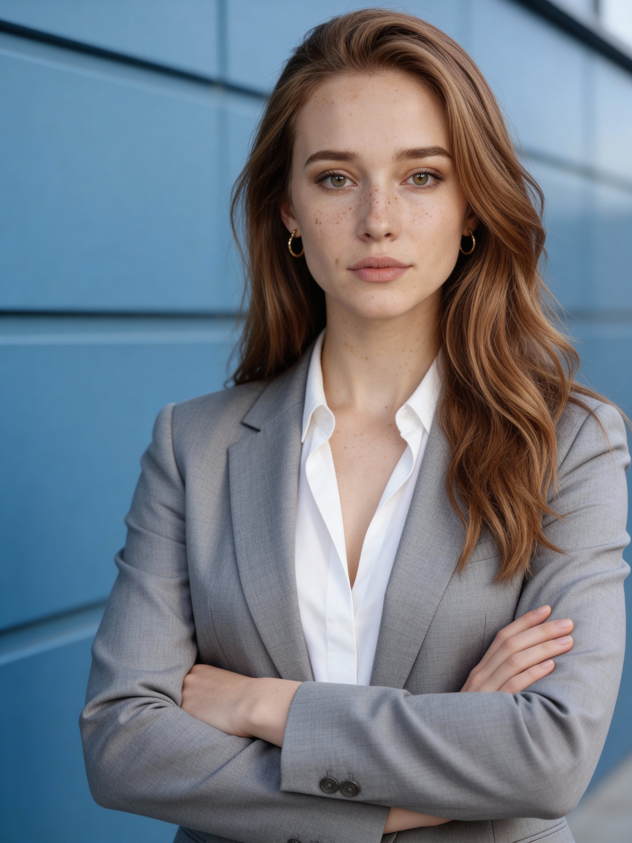 Professional portrait with crisp, balanced lighting