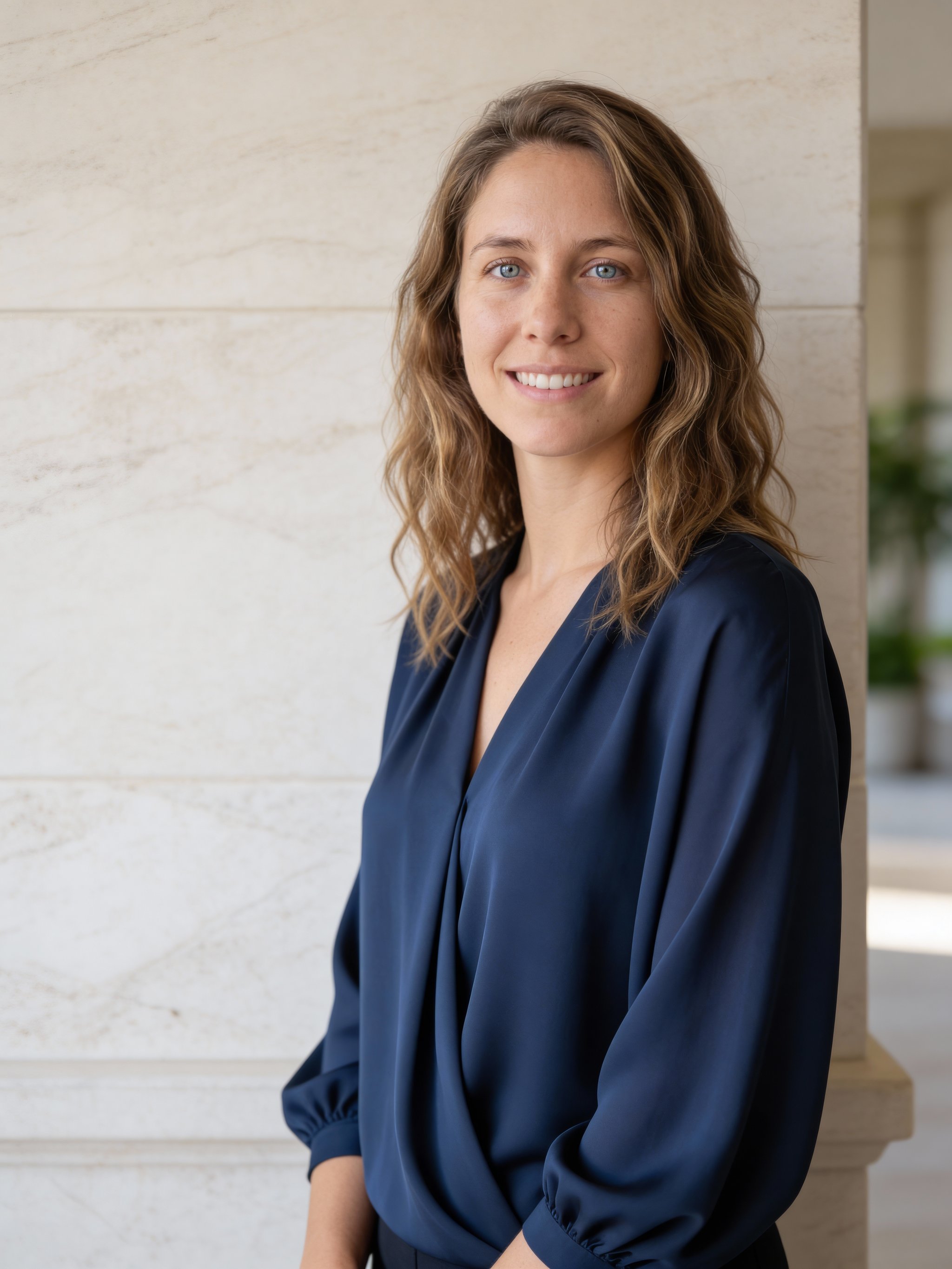 Example: contemporary real estate portrait for women