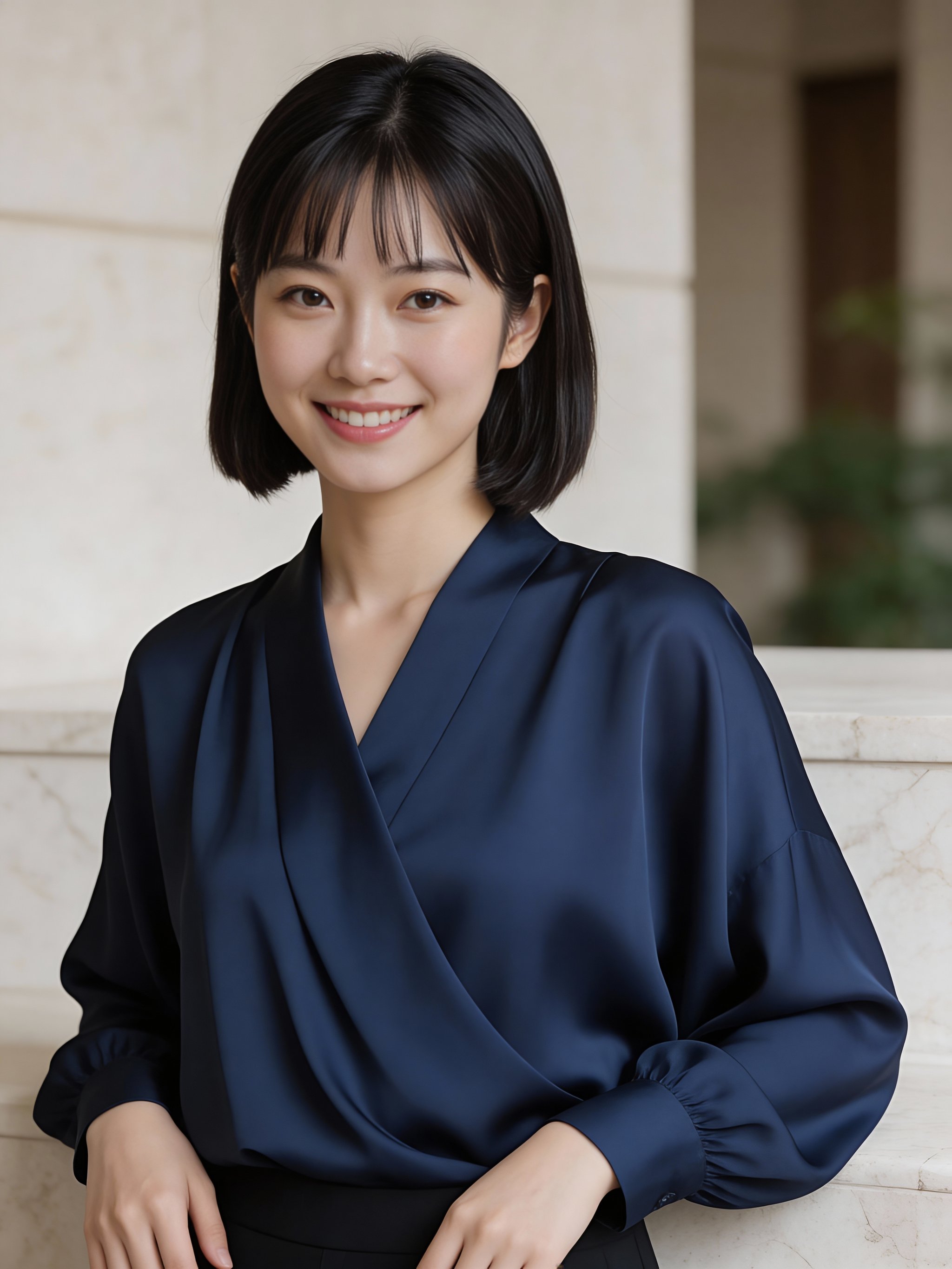 Professional headshot with soft, balanced lighting
