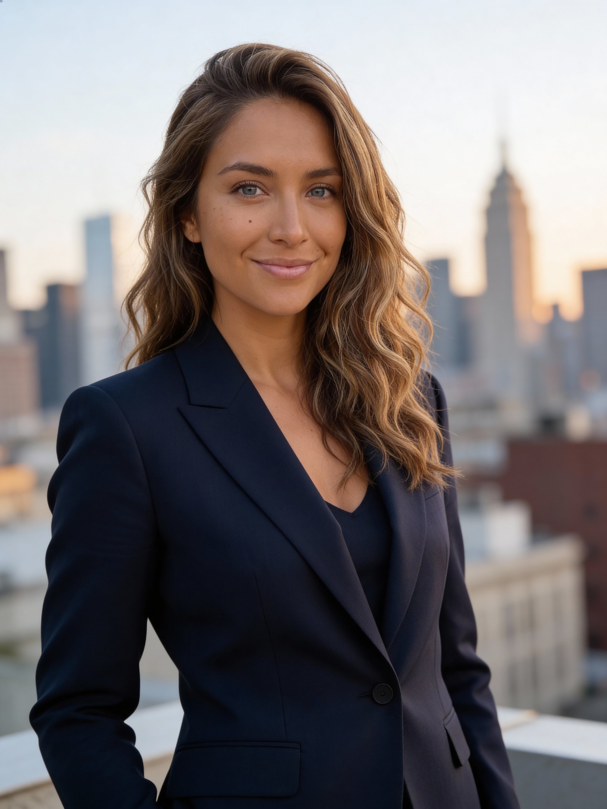 Example: luxury real estate portrait for women