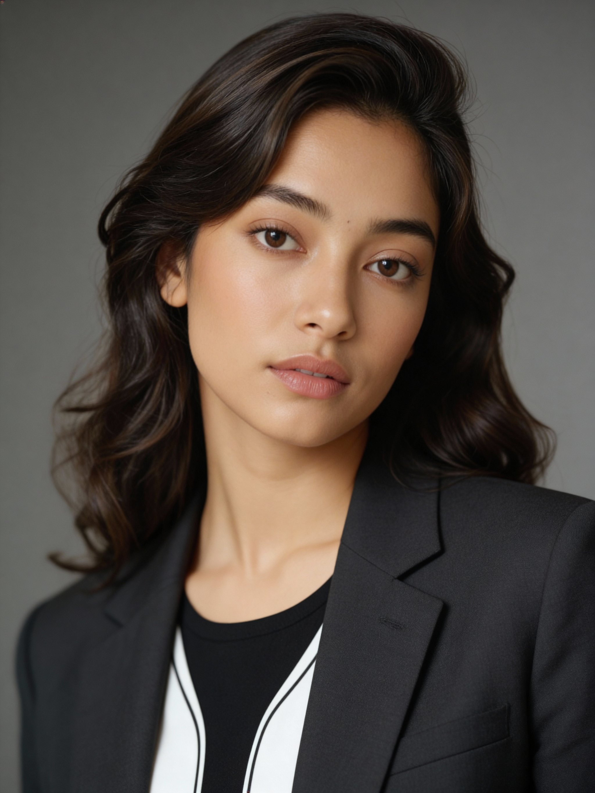 Timeless professional headshot in studio lighting