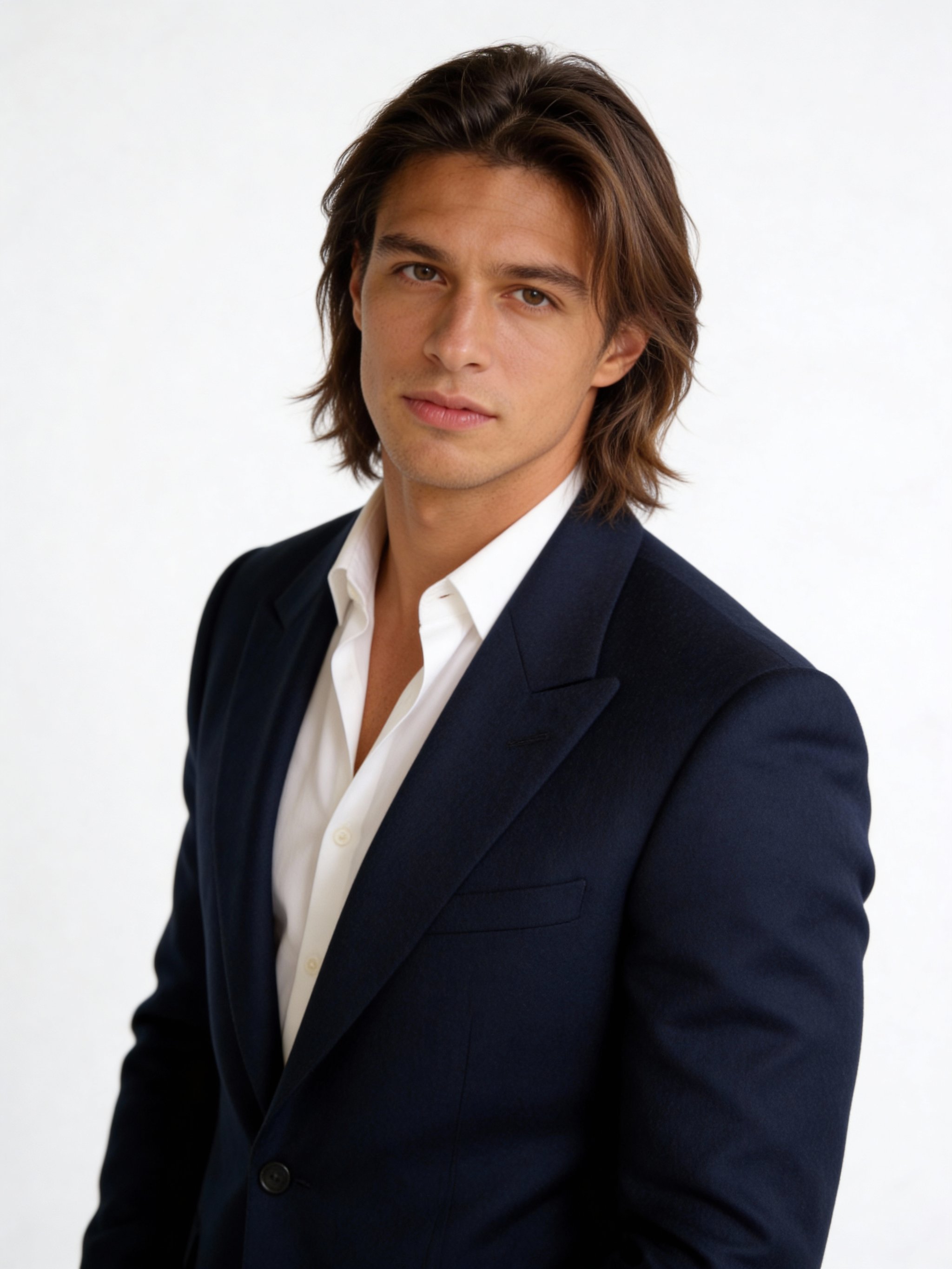 Luxury editorial portrait for a real estate professional