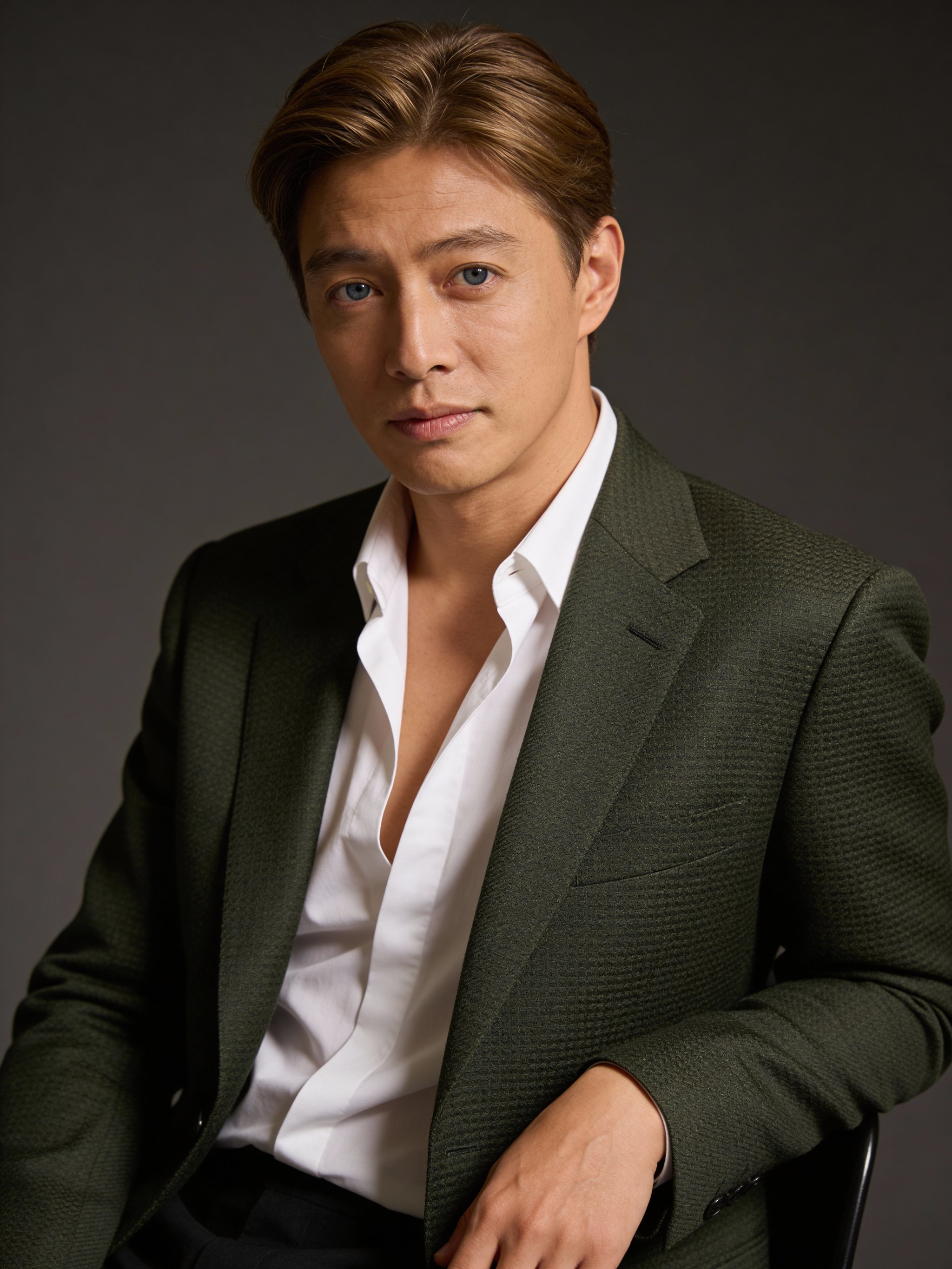 Premium headshot with soft, balanced studio lighting