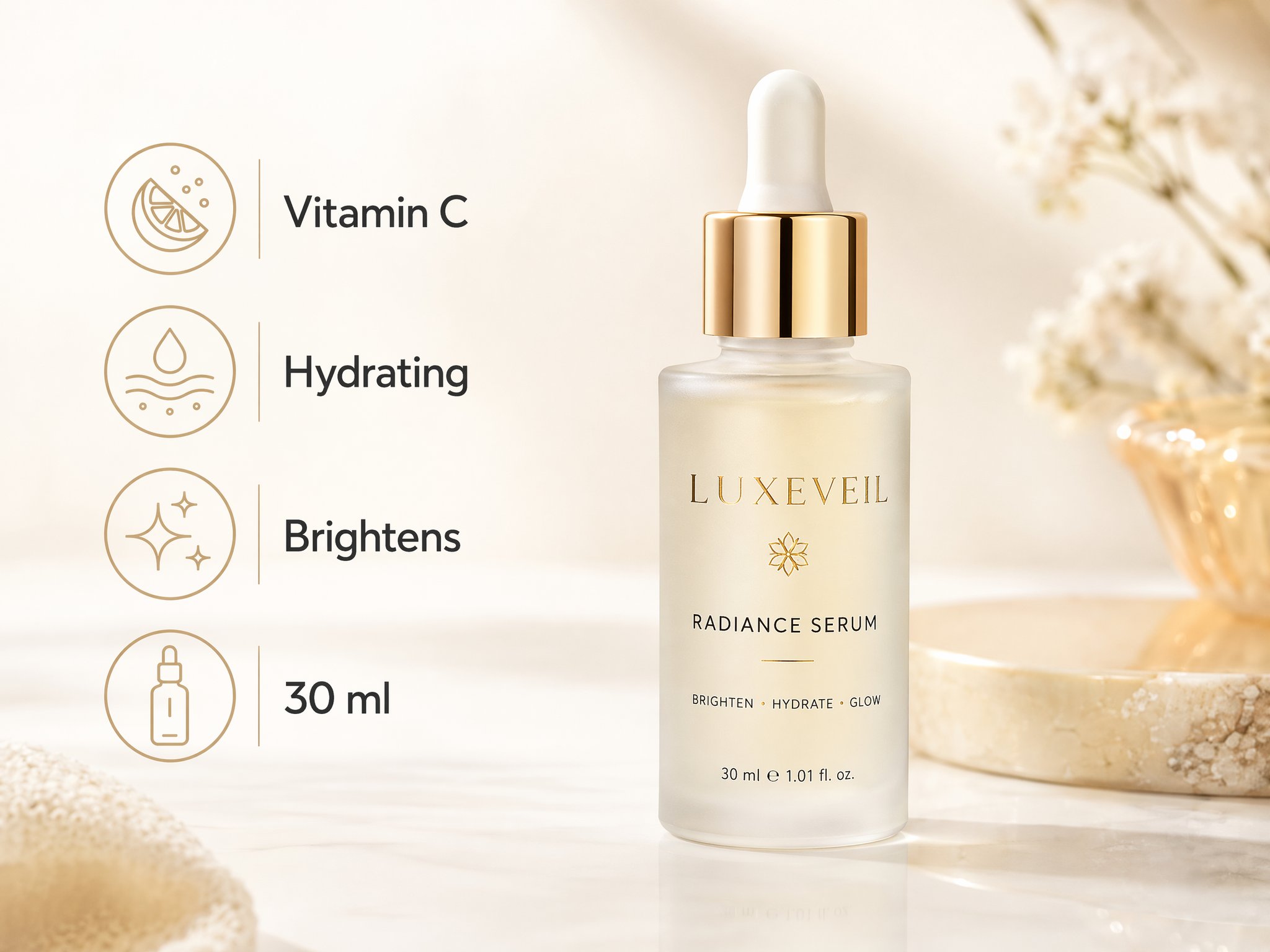Amazon-style skincare serum infographic generated with GPT-Image-2