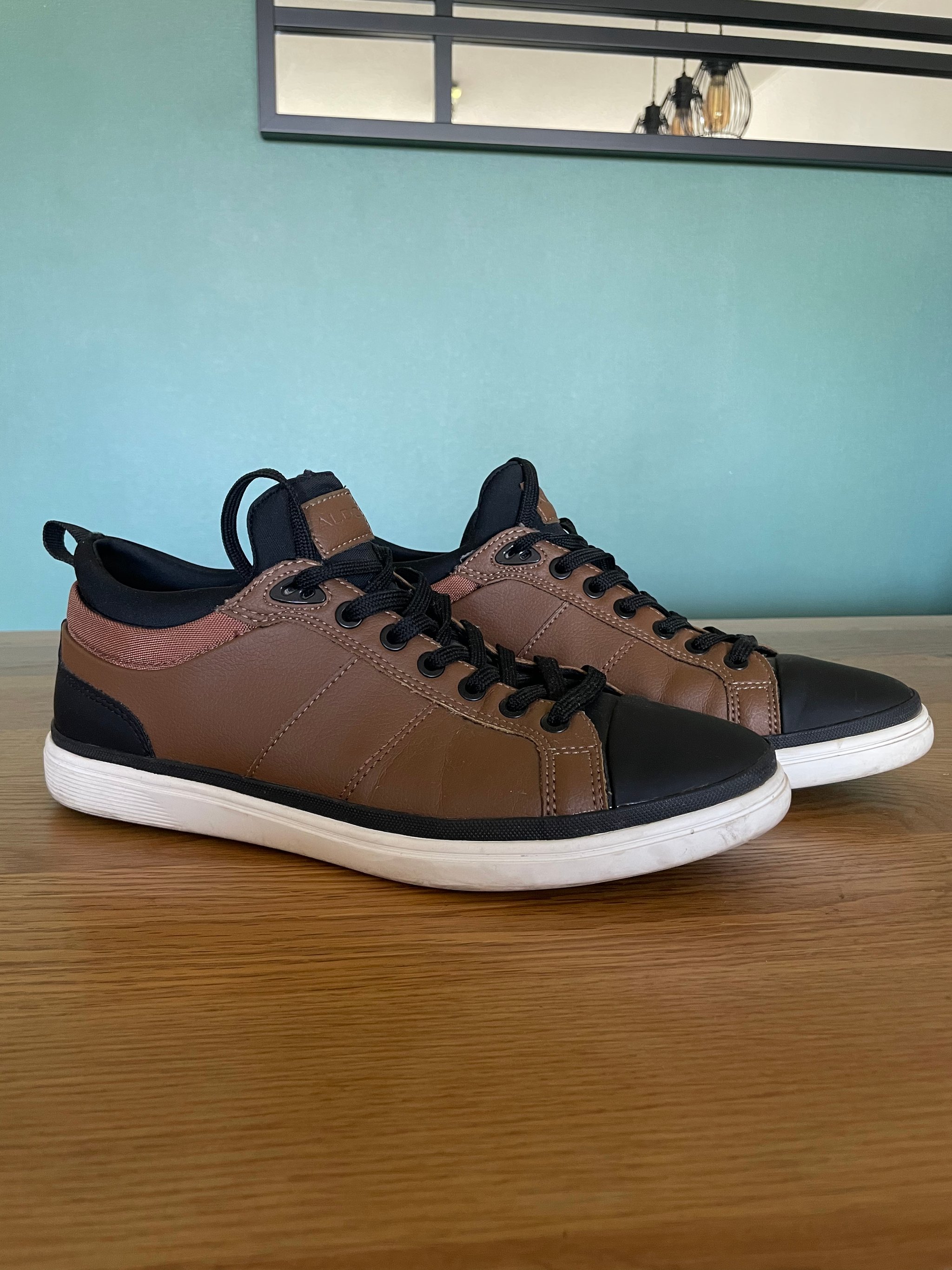 Original hiking boot product photo on a white studio background