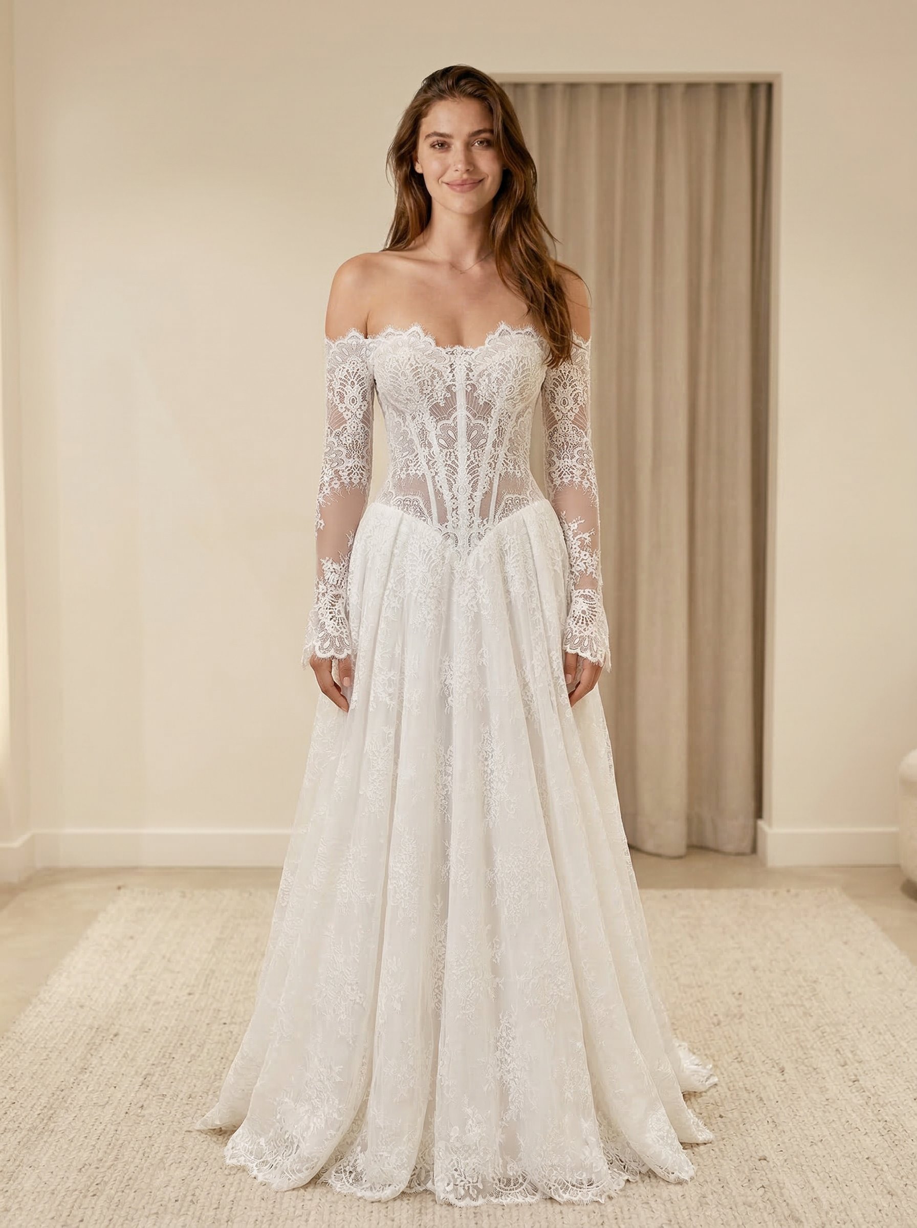 Example: bridal boutique virtual try-on