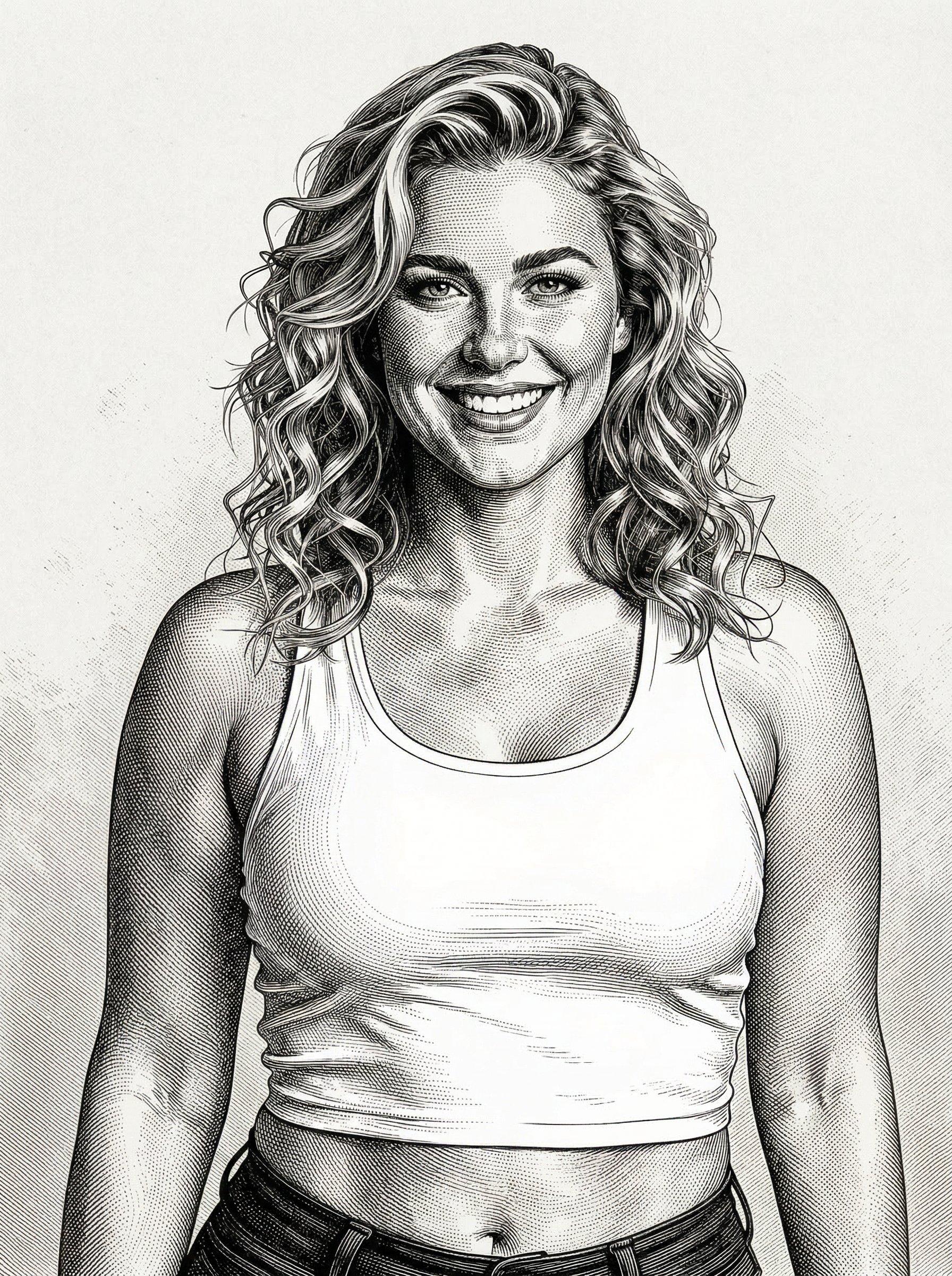 Example: Gustave Dore portrait illustration